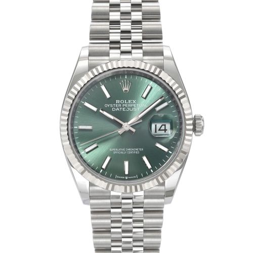 Rolex Datejust 126234 Mint Green Jubilee