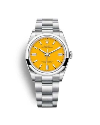 Rolex Oyster Perpetual Yellow 124300 Men 41mm